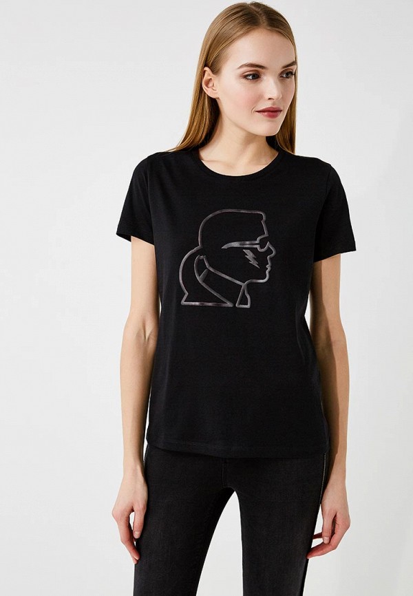 

Футболка Karl Lagerfeld, Черный