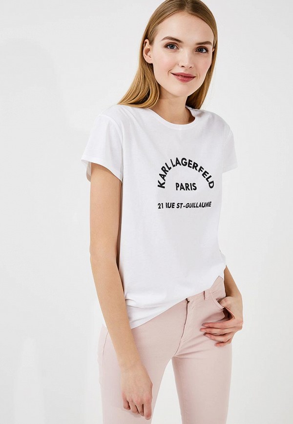 

Футболка Karl Lagerfeld, Белый