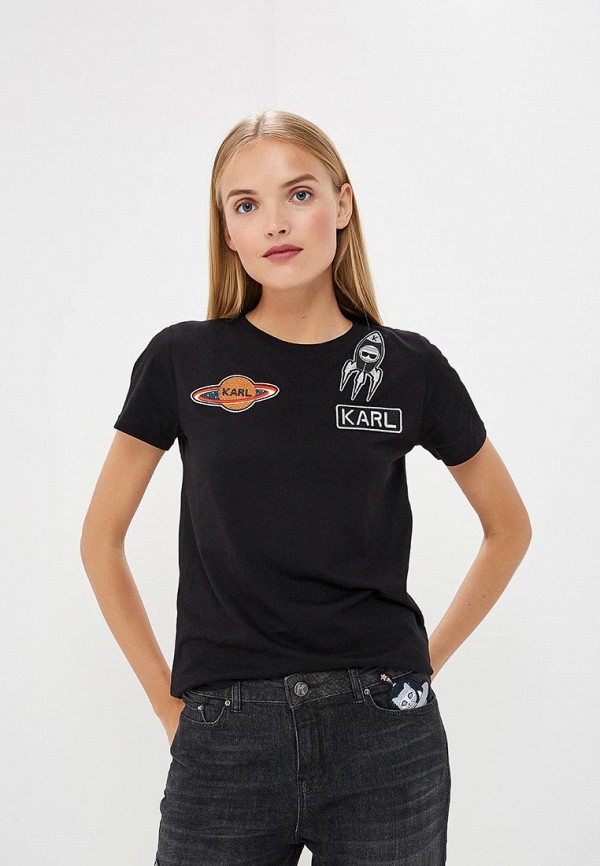 

Футболка Karl Lagerfeld, Черный