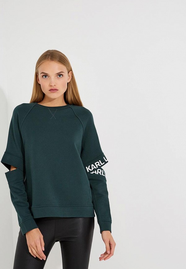 

Свитшот Karl Lagerfeld, Зеленый