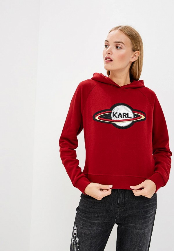 

Худи Karl Lagerfeld, Karl Lagerfeld KA025EWBRNW0, Бордовый
