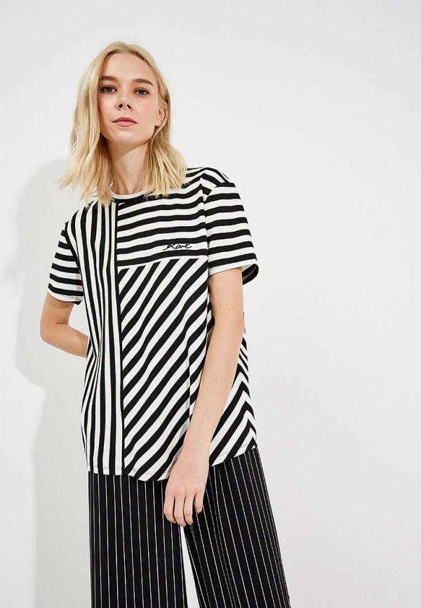 

Футболка Karl Lagerfeld, Karl Lagerfeld KA025EWBRZY6, Черный