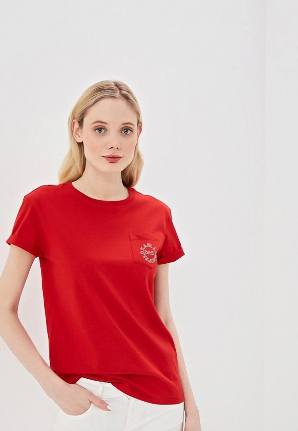 

Футболка Karl Lagerfeld, Karl Lagerfeld KA025EWEGYJ3, Красный