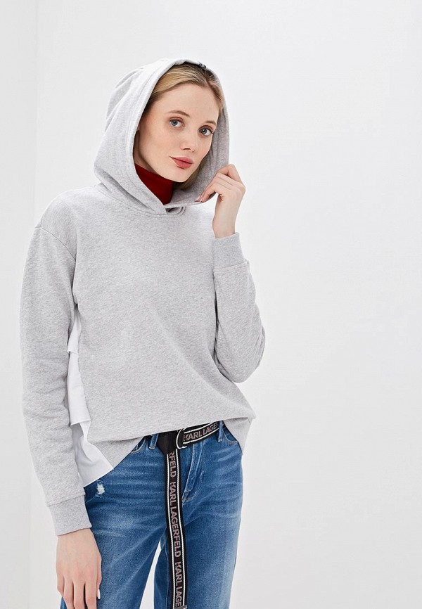 

Худи Karl Lagerfeld, Karl Lagerfeld KA025EWEGYL9, Серый
