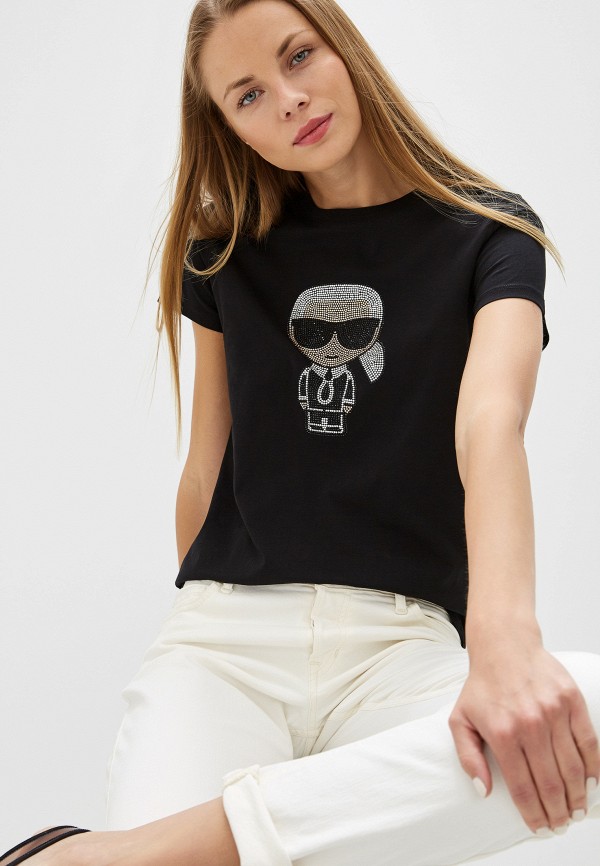 

Футболка Karl Lagerfeld, Черный