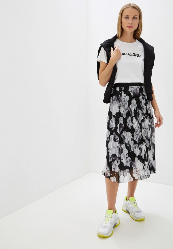 

Футболка Karl Lagerfeld, Karl Lagerfeld KA025EWFRDN2, Белый