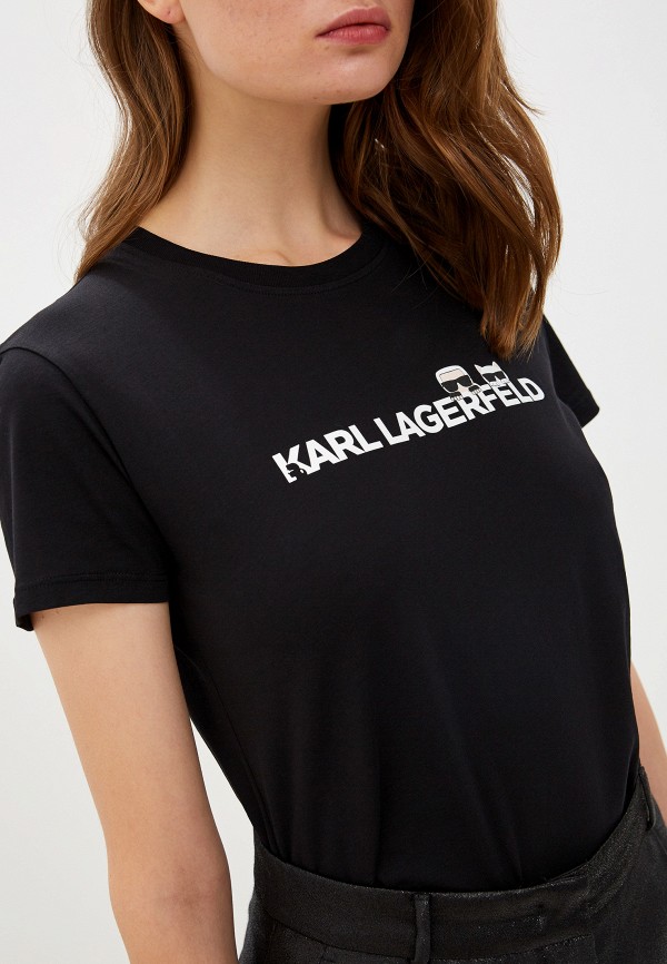 

Футболка Karl Lagerfeld, Черный
