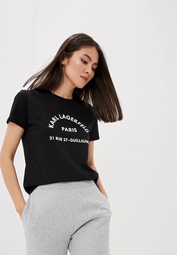 

Футболка Karl Lagerfeld, Черный