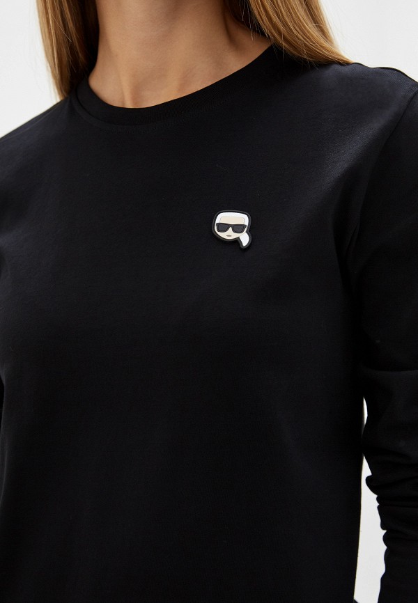 

Лонгслив Karl Lagerfeld, Karl Lagerfeld KA025EWFRDO2, Черный