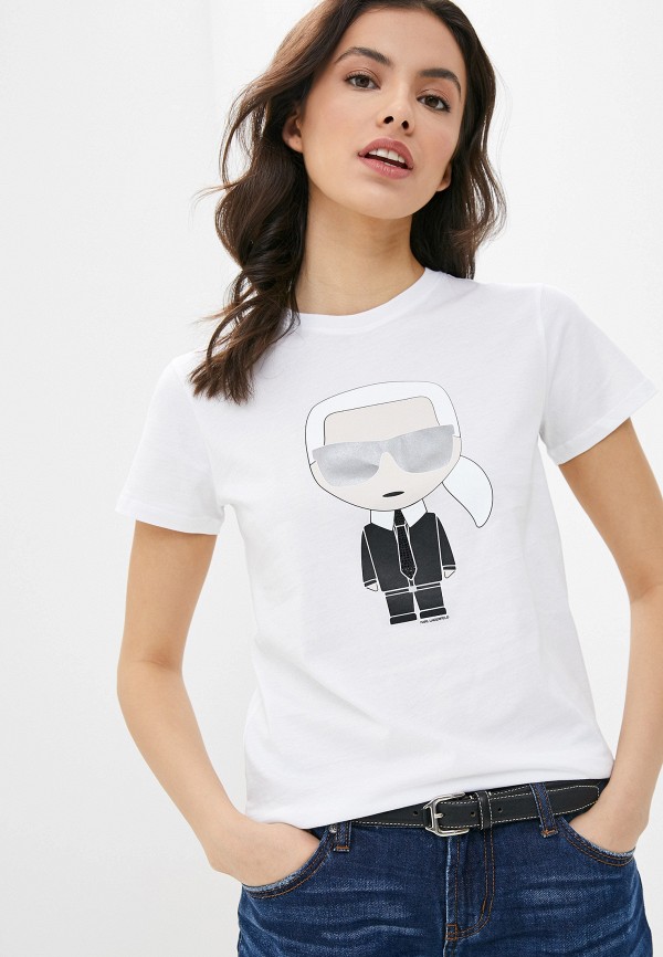 

Футболка Karl Lagerfeld, Белый, IKONIK
