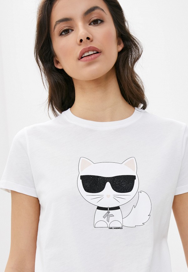 

Футболка Karl Lagerfeld, Белый, Karl Lagerfeld KA025EWHEWP5