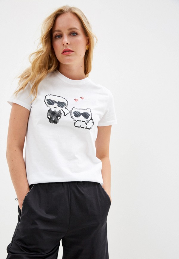 

Футболка Karl Lagerfeld, Белый