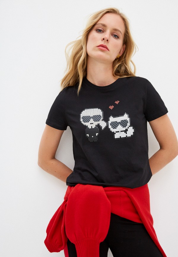 

Футболка Karl Lagerfeld, Черный