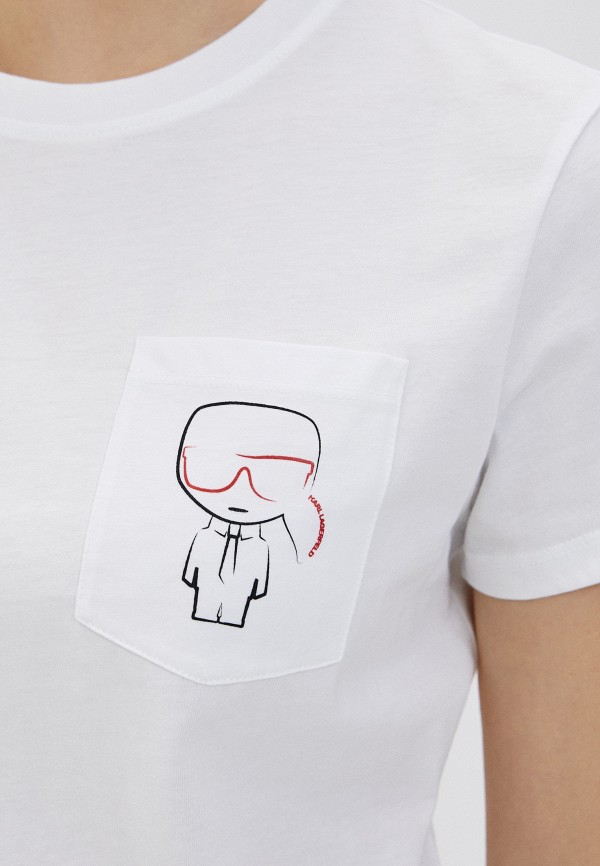 

Футболка Karl Lagerfeld, Белый, Karl Lagerfeld KA025EWHEWR9