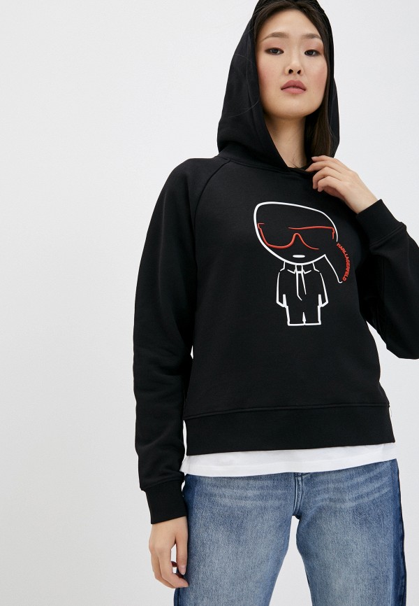 

Худи Karl Lagerfeld, Черный, Karl Lagerfeld KA025EWHEWU0