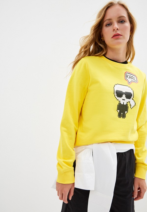 

Свитшот Karl Lagerfeld, Желтый, Karl Lagerfeld KA025EWHEWU9