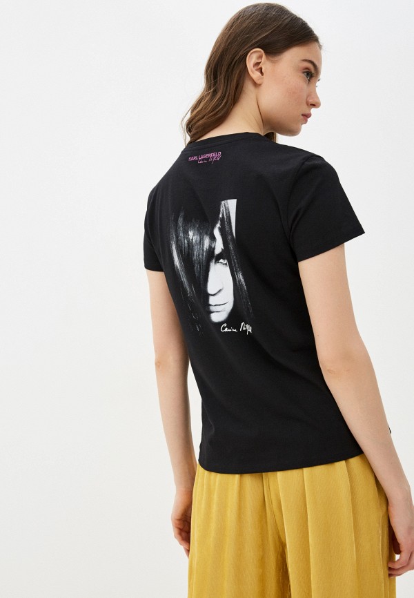 

Футболка Karl Lagerfeld, Черный, Karl Lagerfeld KA025EWHVDZ3