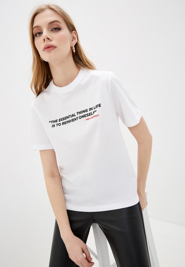 

Футболка Karl Lagerfeld, Белый, Karl Lagerfeld KA025EWIKMW1