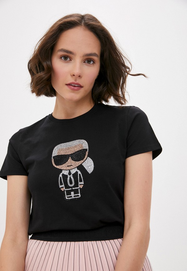 

Футболка Karl Lagerfeld, Черный, IKONIK