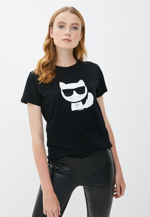 

Футболка Karl Lagerfeld, Черный, IKONIK