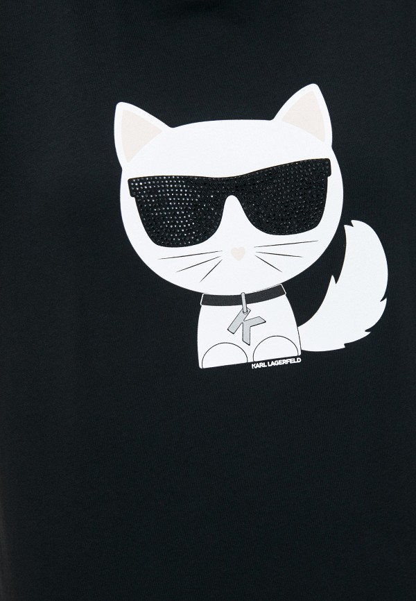 

Футболка Karl Lagerfeld, Черный, Karl Lagerfeld KA025EWJSJP4