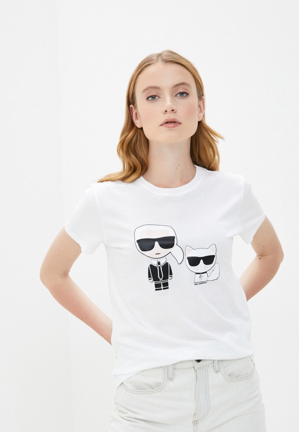 

Футболка Karl Lagerfeld, Белый, IKONIK