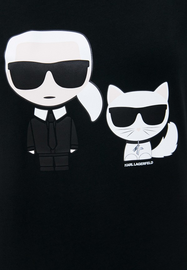 

Футболка Karl Lagerfeld, Черный, IKONIK