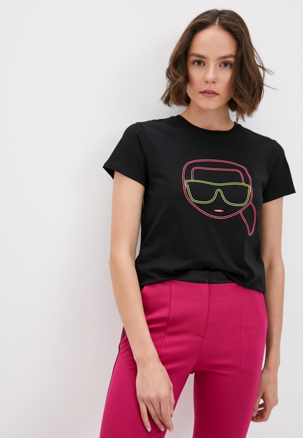 

Футболка Karl Lagerfeld, Черный, IKONIK