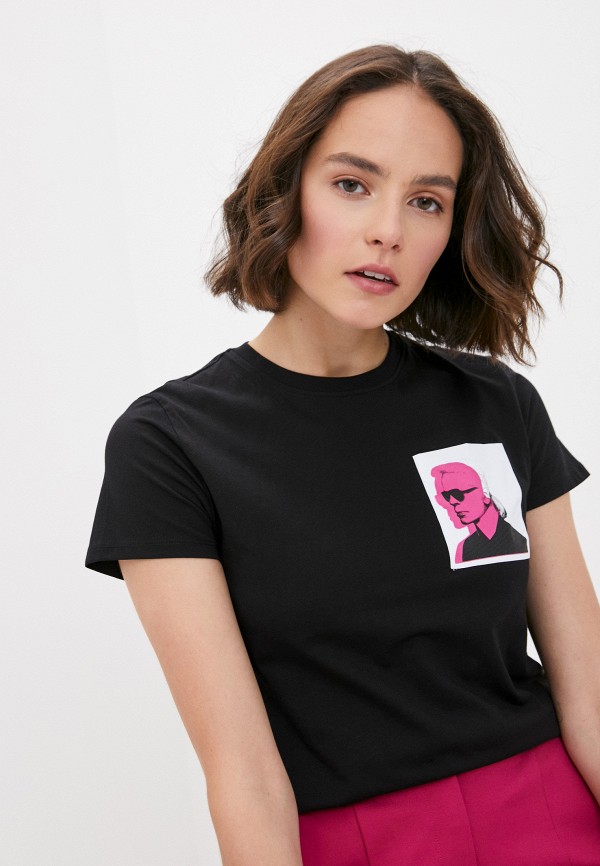 

Футболка Karl Lagerfeld, Черный