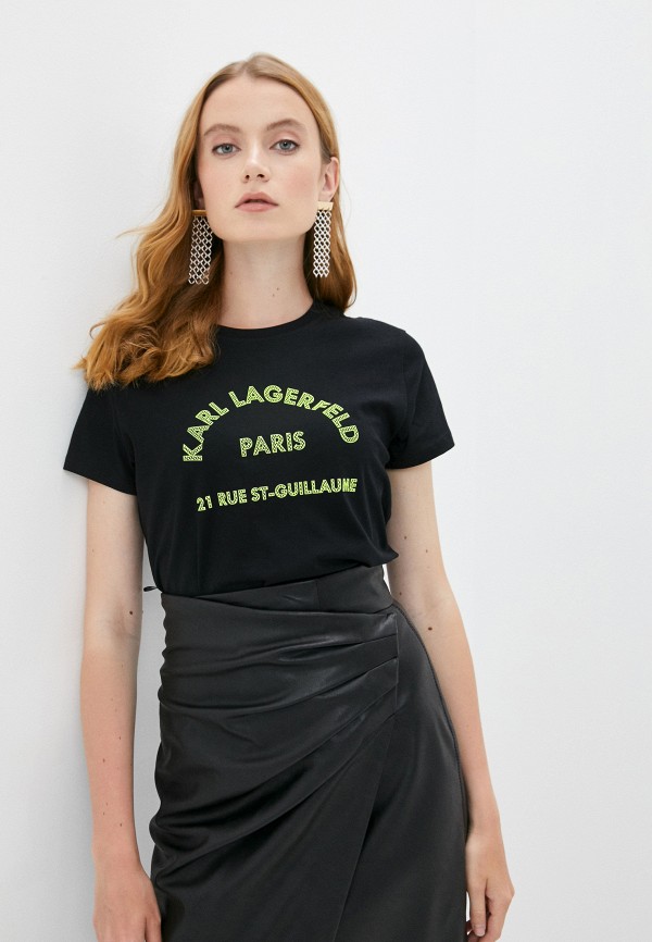 

Футболка Karl Lagerfeld, Черный