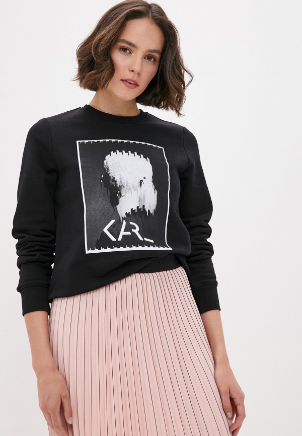 

Свитшот Karl Lagerfeld, Черный