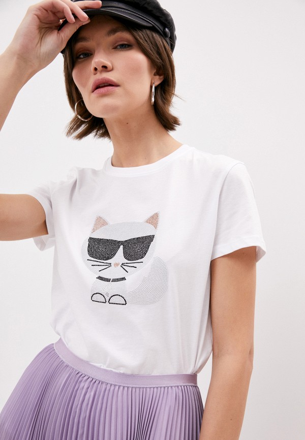 

Футболка Karl Lagerfeld, Белый, IKONIK