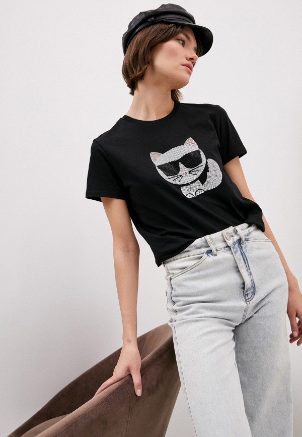 

Футболка Karl Lagerfeld, Черный, IKONIK