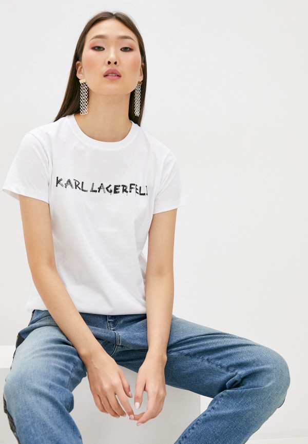 

Футболка Karl Lagerfeld, Белый