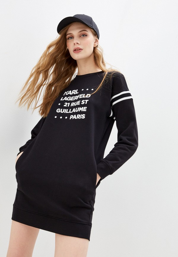 

Платье Karl Lagerfeld, Черный, Karl Lagerfeld KA025EWLQGD9