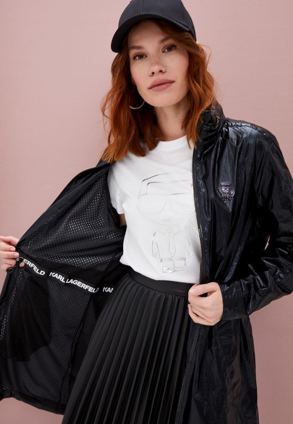 

Плащ Karl Lagerfeld, Черный, Karl Lagerfeld KA025EWLRKO4