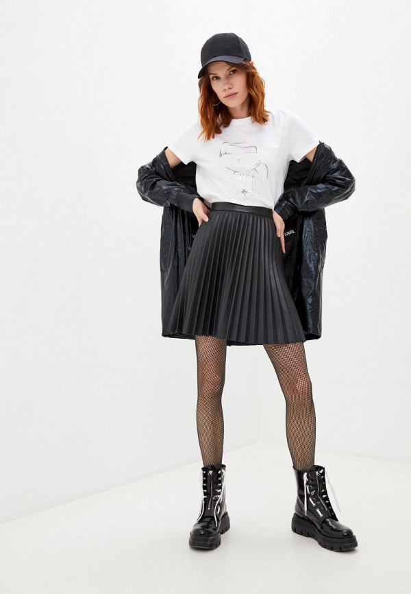 

Футболка Karl Lagerfeld, Белый, Karl Lagerfeld KA025EWLRKP0