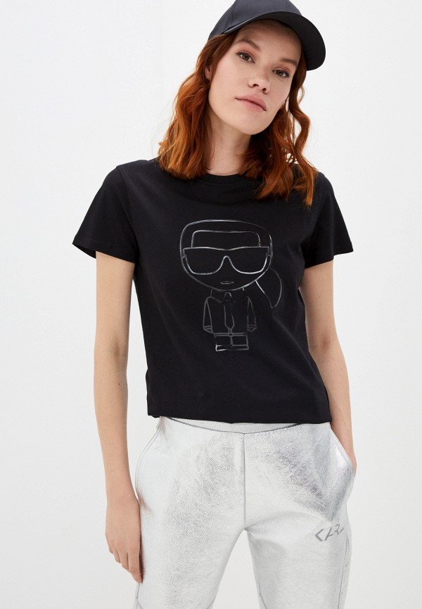 

Футболка Karl Lagerfeld, Черный, IKONIK