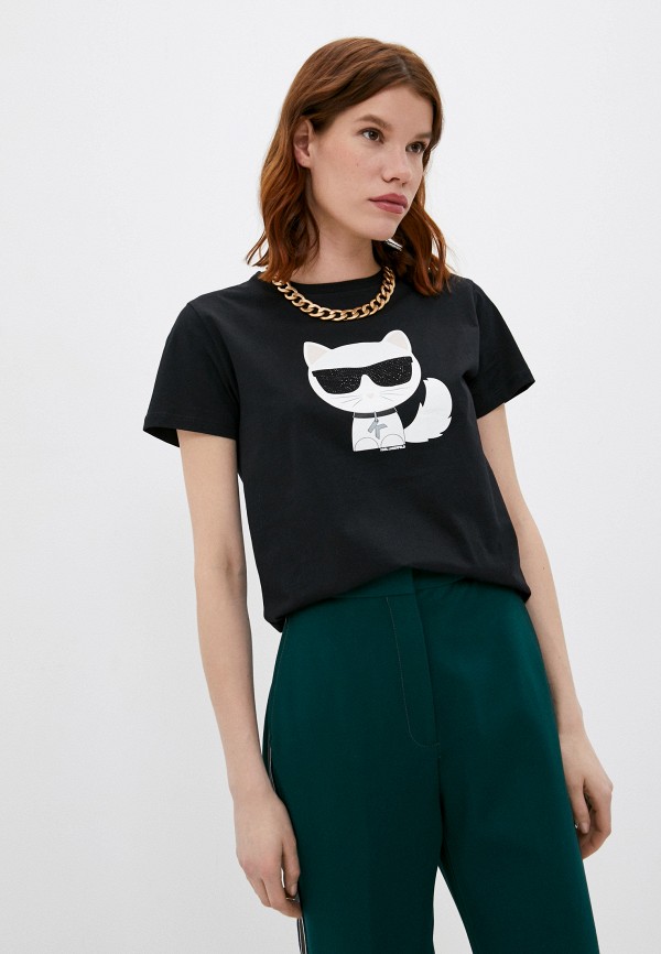 

Футболка Karl Lagerfeld, Черный, IKONIK