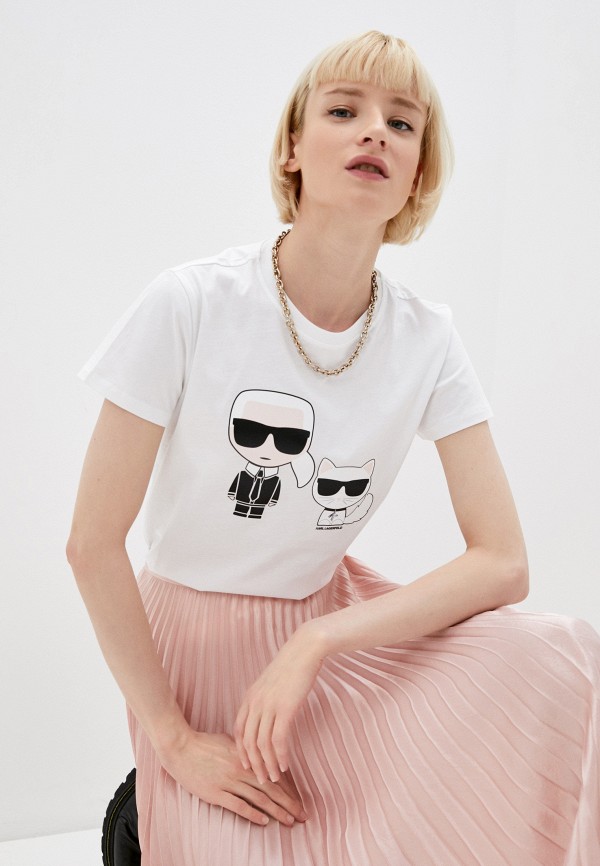 

Футболка Karl Lagerfeld, Белый, IKONIK