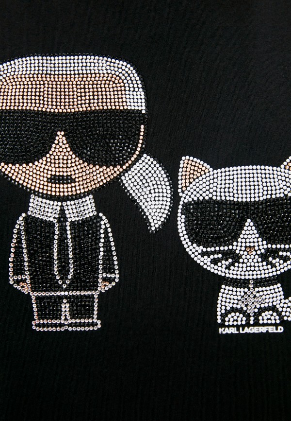 

Футболка Karl Lagerfeld, Черный, IKONIK