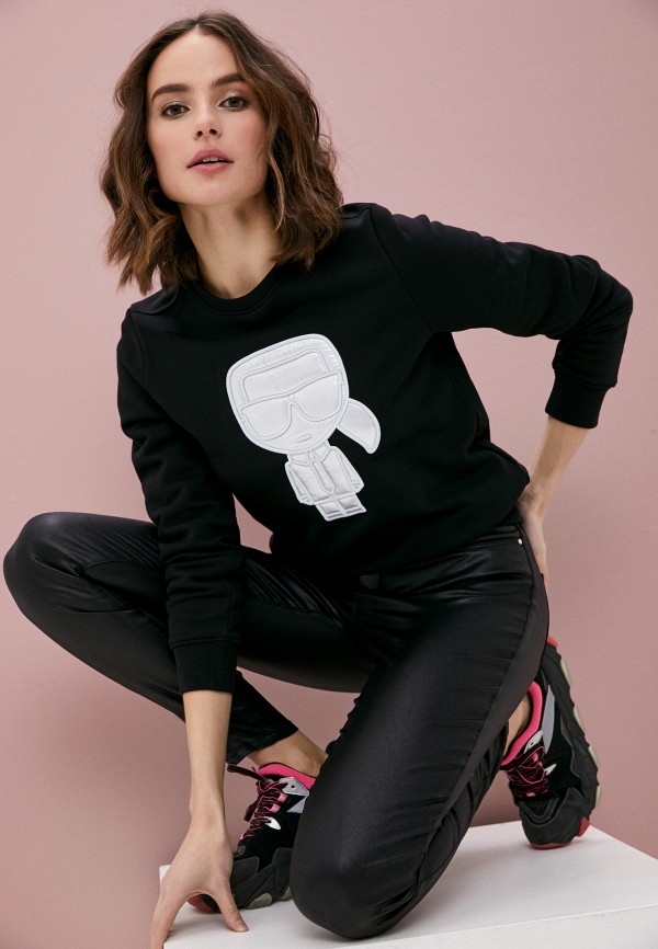 

Свитшот Karl Lagerfeld, Черный, Karl Lagerfeld KA025EWLRKR1