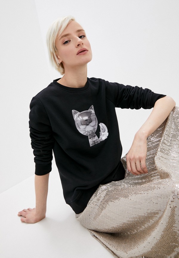 

Свитшот Karl Lagerfeld, Черный