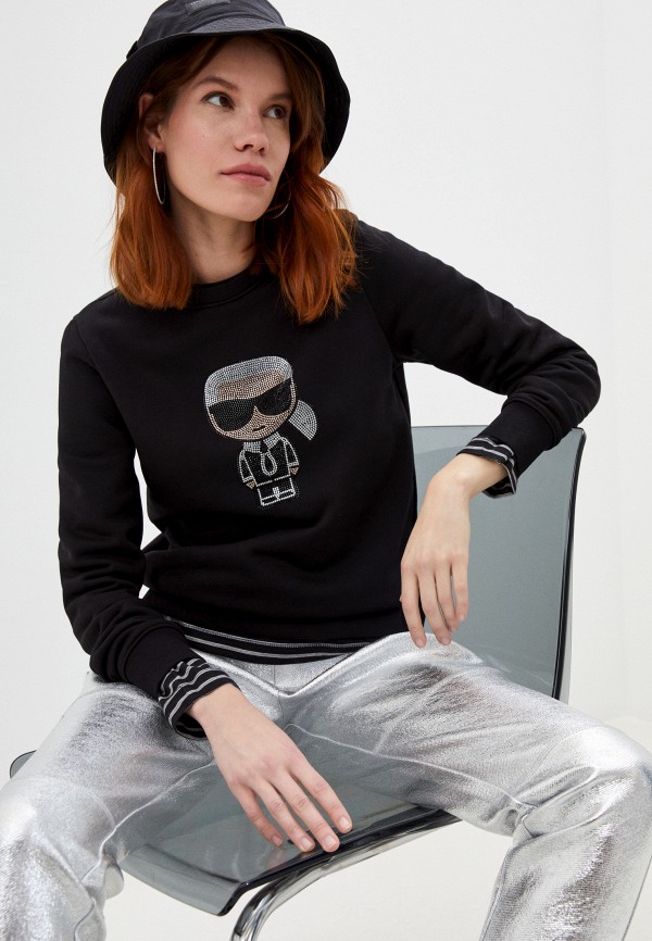 

Свитшот Karl Lagerfeld, Черный