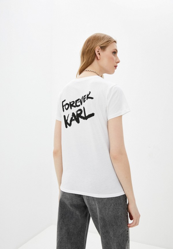 

Футболка Karl Lagerfeld, Белый, IKONIK