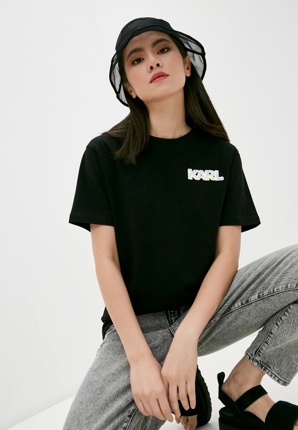 

Футболка Karl Lagerfeld, Черный