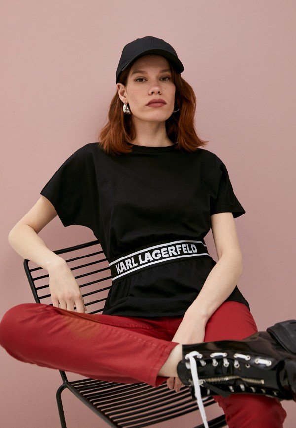 

Футболка Karl Lagerfeld, Черный