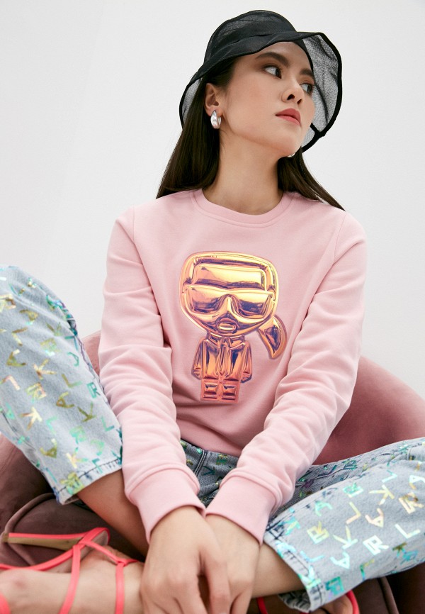 

Свитшот Karl Lagerfeld, Розовый, IKONIK