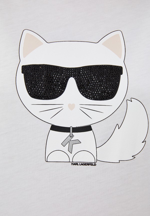

Футболка Karl Lagerfeld, Белый, Karl Lagerfeld KA025EWLSES7