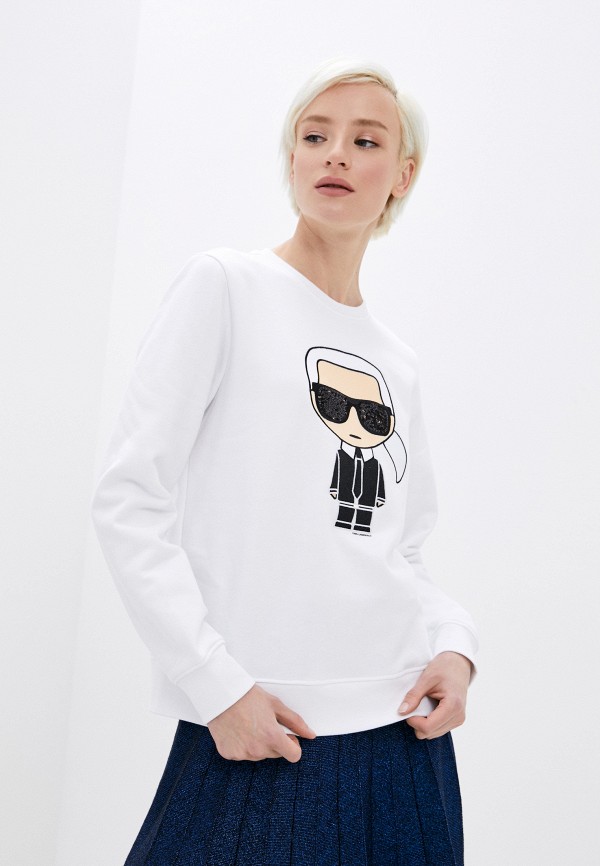 

Свитшот Karl Lagerfeld, Белый, IKONIK
